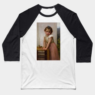 Yvonne by William-Adolphe Bouguereau Baseball T-Shirt